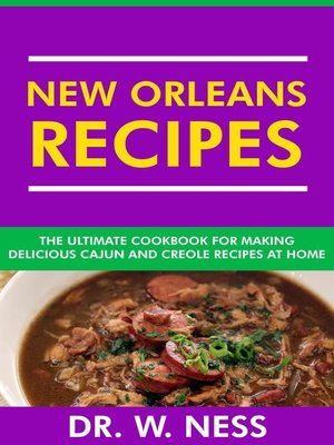 cover image of New Orleans Recipes